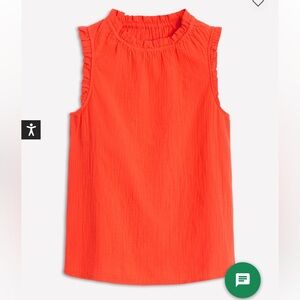 Sophie Ruffle Double Cloth Top